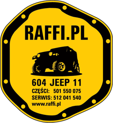 raffi części do jeepa